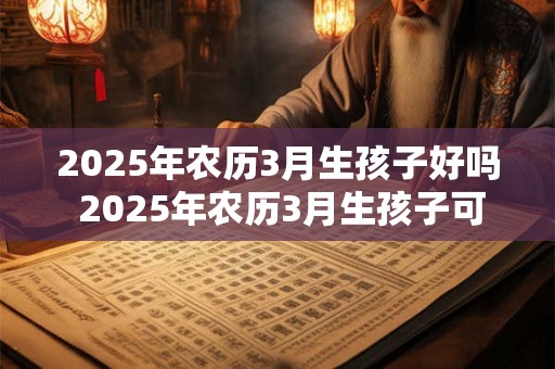 2025年农历3月生孩子好吗 2025年农历3月生孩子可行吗