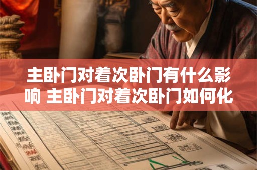 主卧门对着次卧门有什么影响 主卧门对着次卧门如何化解