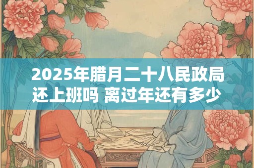 2025年腊月二十八民政局还上班吗 离过年还有多少天