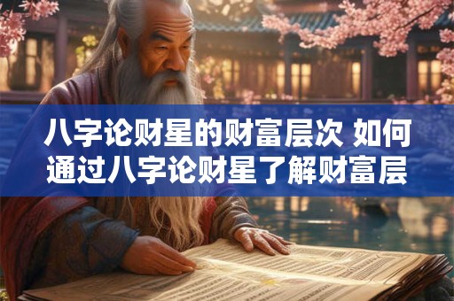 八字论财星的财富层次 如何通过八字论财星了解财富层次