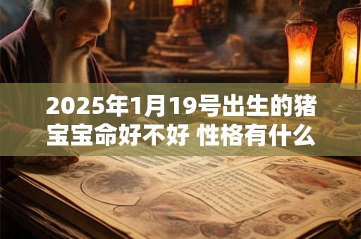 2025年1月19号出生的猪宝宝命好不好 性格有什么特点