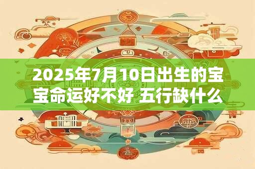 2025年7月10日出生的宝宝命运好不好 五行缺什么