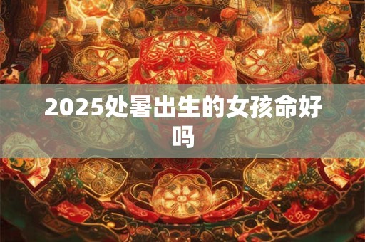 2026处暑出生的女孩命好吗