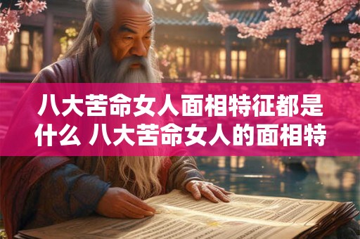 八大苦命女人面相特征都是什么 八大苦命女人的面相特征是什么