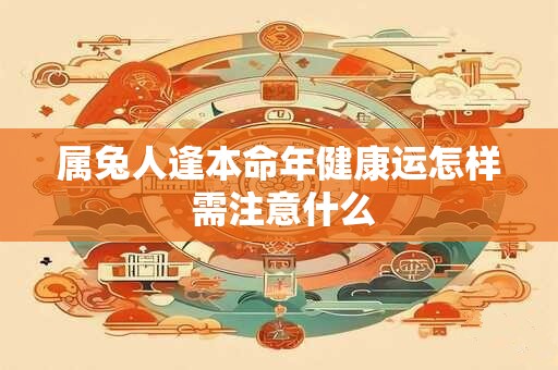 属兔人逢本命年健康运怎样 需注意什么