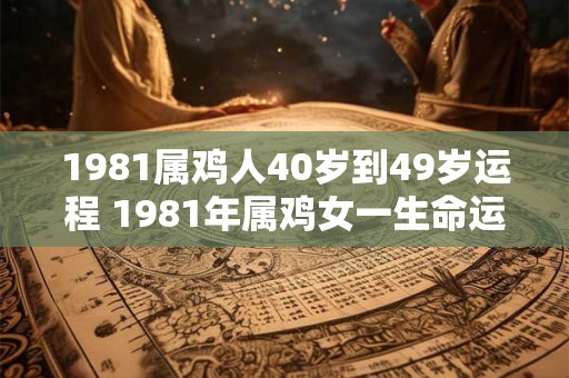 1981属鸡人40岁到49岁运程 1981年属鸡女一生命运