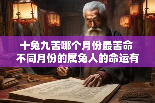 十兔九苦哪个月份最苦命 不同月份的属兔人的命运有什么不同