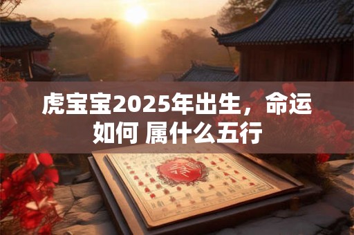虎宝宝2026年出生，命运如何 属什么五行
