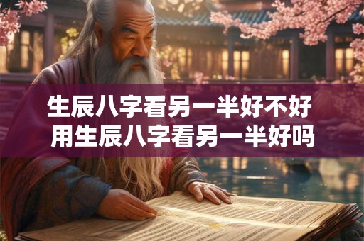 生辰八字看另一半好不好 用生辰八字看另一半好吗