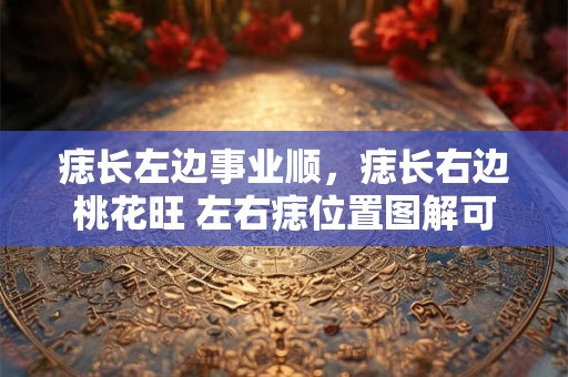 痣长左边事业顺,痣长右边桃花旺 左右痣位置图解可信度有多高 痣长左边事业顺,痣长右边桃花旺 左右痣位置图解可信度有多高