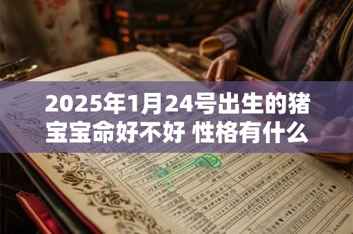2025年1月24号出生的猪宝宝命好不好 性格有什么特点