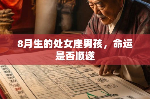 8月生的处女座男孩，命运是否顺遂