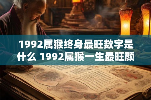 1992属猴终身最旺数字是什么 1992属猴一生最旺颜色