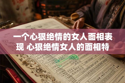 一个心狠绝情的女人面相表现 心狠绝情女人的面相特征是什么