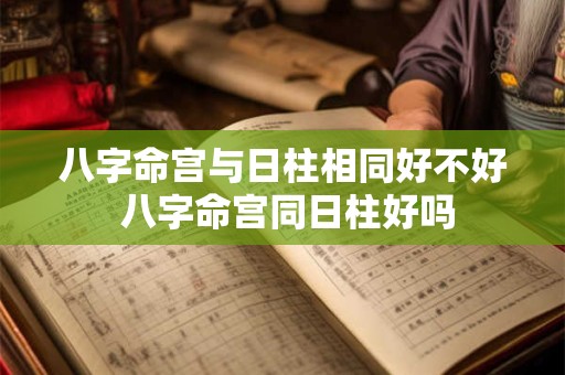 八字命宫与日柱相同好不好 八字命宫同日柱好吗