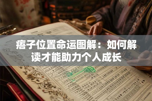 痦子位置命运图解：如何解读才能助力个人成长