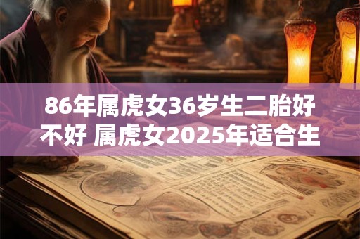 86年属虎女36岁生二胎好不好 属虎女2025年适合生孩子吗