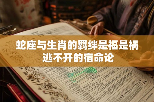蛇座与生肖的羁绊是福是祸 逃不开的宿命论