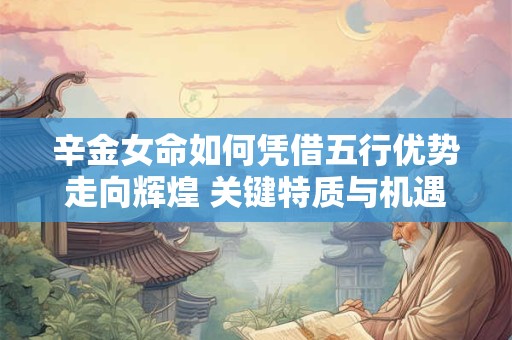 辛金女命如何凭借五行优势走向辉煌 关键特质与机遇解析