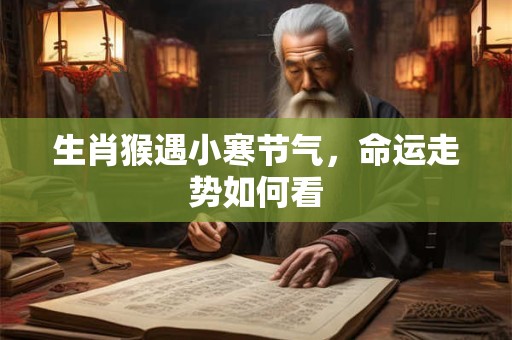 生肖猴遇小寒节气，命运走势如何看