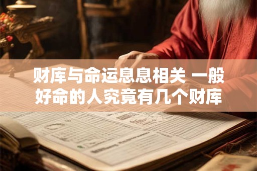 财库与命运息息相关 一般好命的人究竟有几个财库