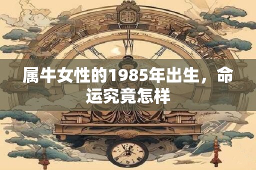 属牛女性的1985年出生，命运究竟怎样