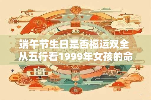 端午节生日是否福运双全 从五行看1999年女孩的命理特征