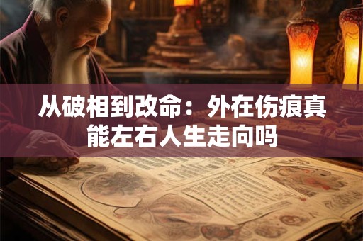 从破相到改命：外在伤痕真能左右人生走向吗