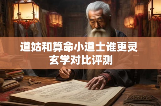 道姑和算命小道士谁更灵 玄学对比评测