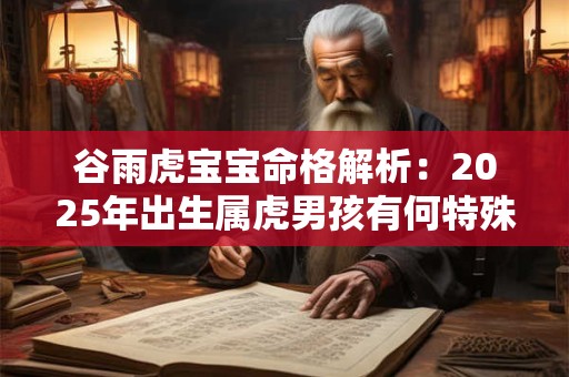 谷雨虎宝宝命格解析：2025年出生属虎男孩有何特殊命理