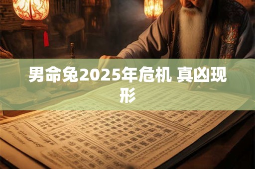男命兔2025年危机 真凶现形
