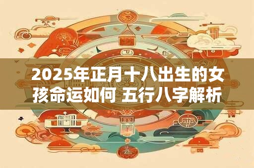 2025年正月十八出生的女孩命运如何 五行八字解析