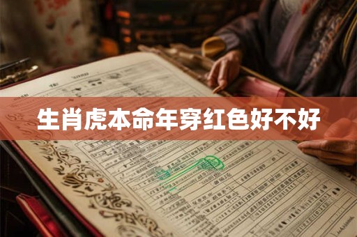 生肖虎本命年穿红色好不好