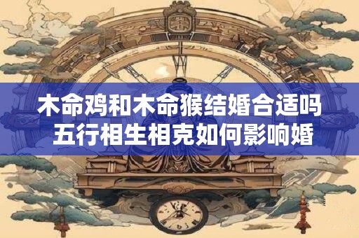 木命鸡和木命猴结婚合适吗 五行相生相克如何影响婚姻