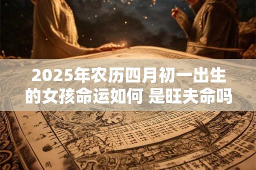 2025年农历四月初一出生的女孩命运如何 是旺夫命吗 2025年农历四月初一出生的女孩命运如何 是旺夫命吗