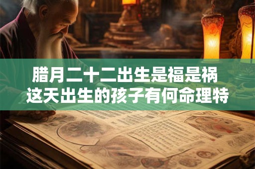 腊月二十二出生是福是祸 这天出生的孩子有何命理特征