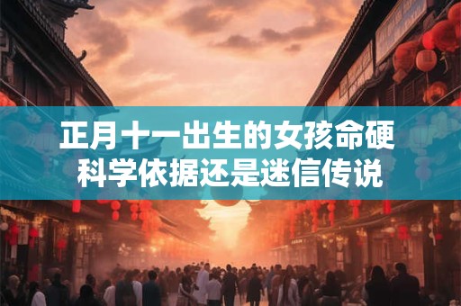 正月十一出生的女孩命硬 科学依据还是迷信传说
