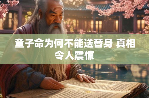 童子命为何不能送替身 真相令人震惊