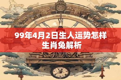 99年4月2日生人运势怎样 生肖兔解析