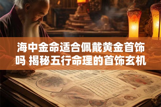 海中金命适合佩戴黄金首饰吗 揭秘五行命理的首饰玄机