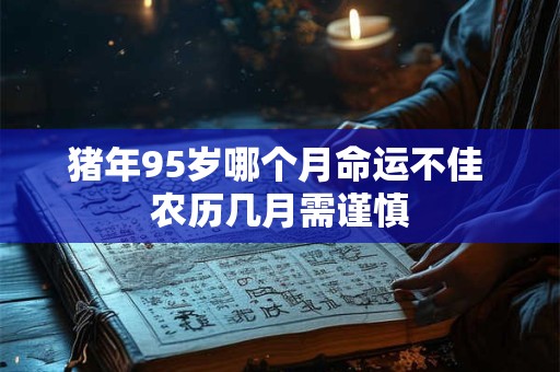 猪年95岁哪个月命运不佳 农历几月需谨慎
