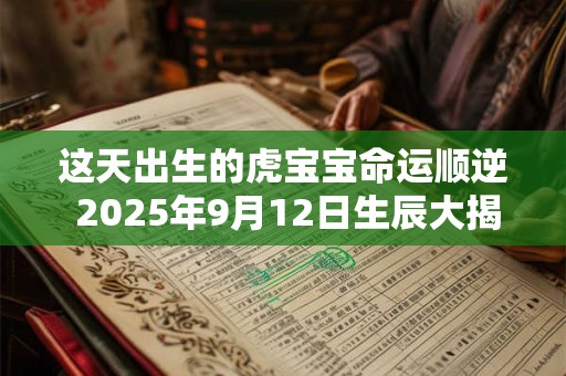 这天出生的虎宝宝命运顺逆 2025年9月12日生辰大揭秘