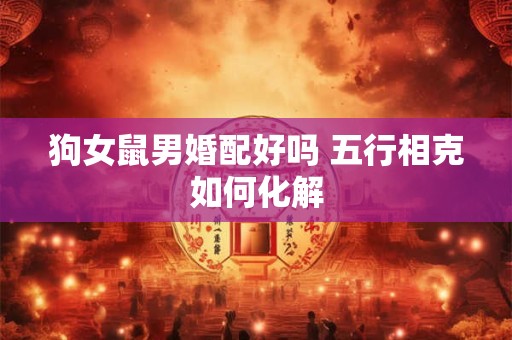狗女鼠男婚配好吗 五行相克如何化解