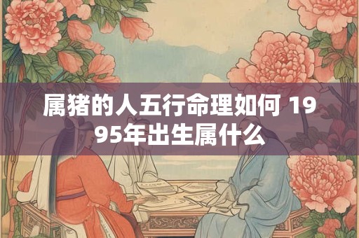 属猪的人五行命理如何 1995年出生属什么 属猪的人五行命理如何 1995年出生属什么