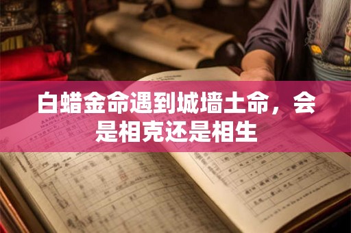 白蜡金命遇到城墙土命，会是相克还是相生
