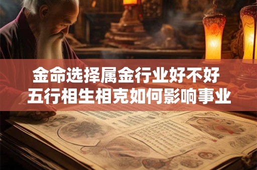 金命选择属金行业好不好 五行相生相克如何影响事业运 金命选择属金行业好不好 五行相生相克如何影响事业运