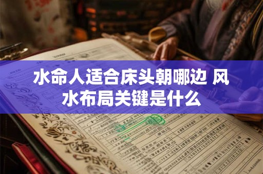 水命人适合床头朝哪边 风水布局关键是什么