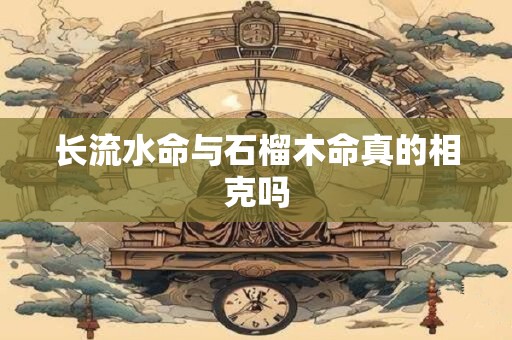 长流水命与石榴木命真的相克吗