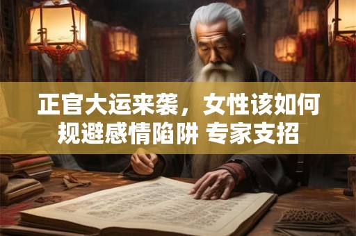 正官大运来袭，女性该如何规避感情陷阱 专家支招