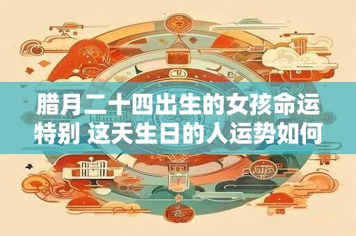腊月二十四出生的女孩命运特别 这天生日的人运势如何